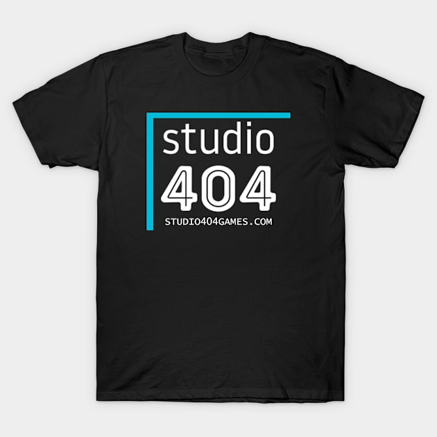 Studio 404 Games Blue T-Shirt by Studio 404 Games